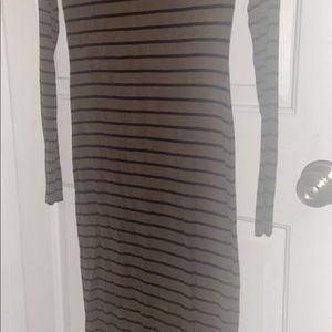 Green and black striped dress 🤩 forever 21